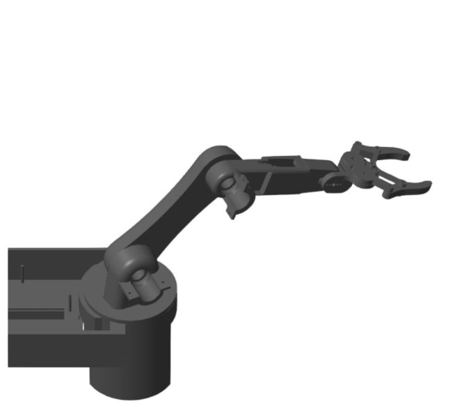 6 eksenli robot manipülatörünün simülasyon modeli